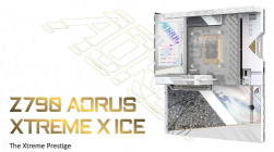 技嘉推出Z790 AORUS XTREME X ICE主板 配备金色LGA-1700插槽