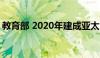 教育部 2020年建成亚太区域研究生教育中心